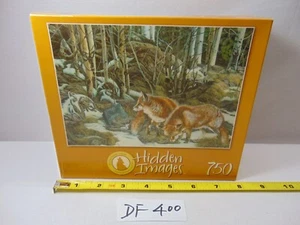 Mega Puzzles Hidden Images Wolf Wherewolves Wolves Art 750 Piece Puzzle New - Picture 1 of 3
