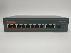 MokerLink 11 Gigabit PoE Switch with 8 PoE+ Port, 2gb Uplink, 1 SFP Port, 120wAI - Picture 1 of 10