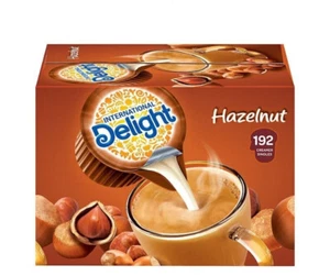 International Delight Hazelnut Coffee Creamer Singles (192 ct.) Great Price - Picture 1 of 6