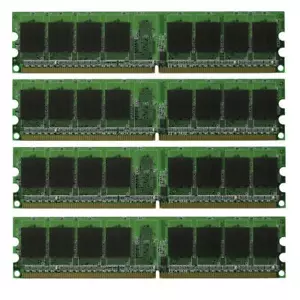 4GB (4x1GB) Desktop Memory PC2-5300 DDR2-667 for Dell Dimension C521 - Picture 1 of 1