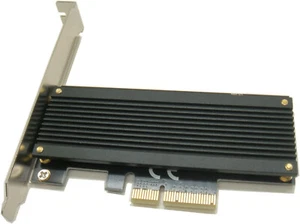 M.2 NVMe SATA 80mm SSD PCIe 3.0 x4 Adapter with Heat Sink - Picture 1 of 2