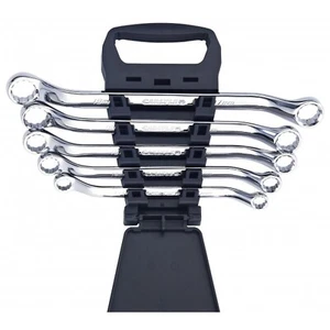 Offset Ring Spanner Set of 5 - Metric 45 Degree Chrome - Carlyle Hand Tools - Picture 1 of 2