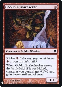 MTG GOBLIN BUSHWHACKER FOIL EXC - GOBLIN IN AGGUATO - TLI - MAGIC - Picture 1 of 1
