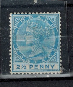 Trinidad & Tobago 1885 QV SG 16 2 1/2d Dull Blue MOG HR GEM CV L65 - Picture 1 of 1