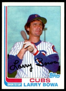 1982 Topps Traded Larry Bowa Chicago Cubs #10T
