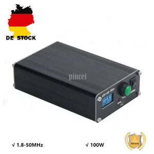 Sintonizador automático de antena de 1,8-50 MHz pantalla OLED 0,96" ATU100 Pro+ ensamblado DE - Imagen 1 de 8