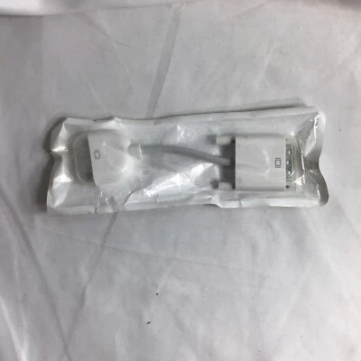 Genuine Apple Mac Male DVI to VGA Monitor Video Adapter Cable (DVI-I to VGA) - Image 1 of 4