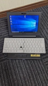 KING JIM PORTABOOK XMC10 8" Netbook 2GB RAM Win10 Home 64bit Intel Atom - Picture 1 of 16