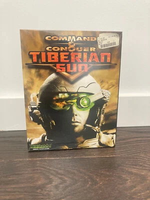 SEALED NEW - Command & Conquer Tiberian Sun PC CD ROM Big Box - Dutch Version - Image 1 of 4