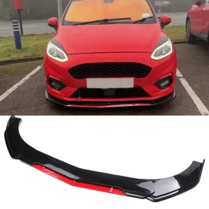 Für Ford Fiesta ST MK8 MK7 MK6 Vorne Frontspoilerlippe Frontlippe Spoiler Tuning - Bild 1 von 9