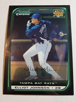 2008 Bowman Draft Baseball #BDP24 Elliot Johnson Tampa Bay Rays - Image 1 of 2