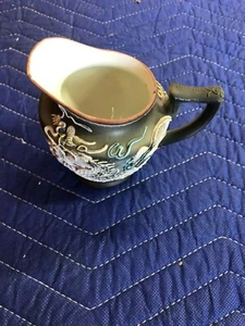 Crema dragón levantada pintada a mano vintage hecha en Japón ~ - Imagen 1 de 4