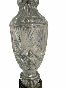 Vintage Tritschler Winterhalder Bleikrystall Lead Crystal Lamp With Shade - Picture 1 of 10