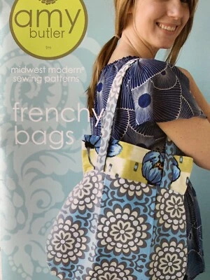 New Uncut Amy Butler Frenchy bag sewing pattern - Image 1 of 4