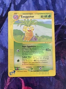 Pokemon Karte Exeggutor Aquapolis Reverse Holo Rare 12/147 Near Mint - Bild 1 von 4