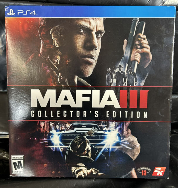 Mafia 2 PS3 + Mafia 3 Deluxe PS4 Complete with Slipcase, Maps, Manuals,  Leaflets