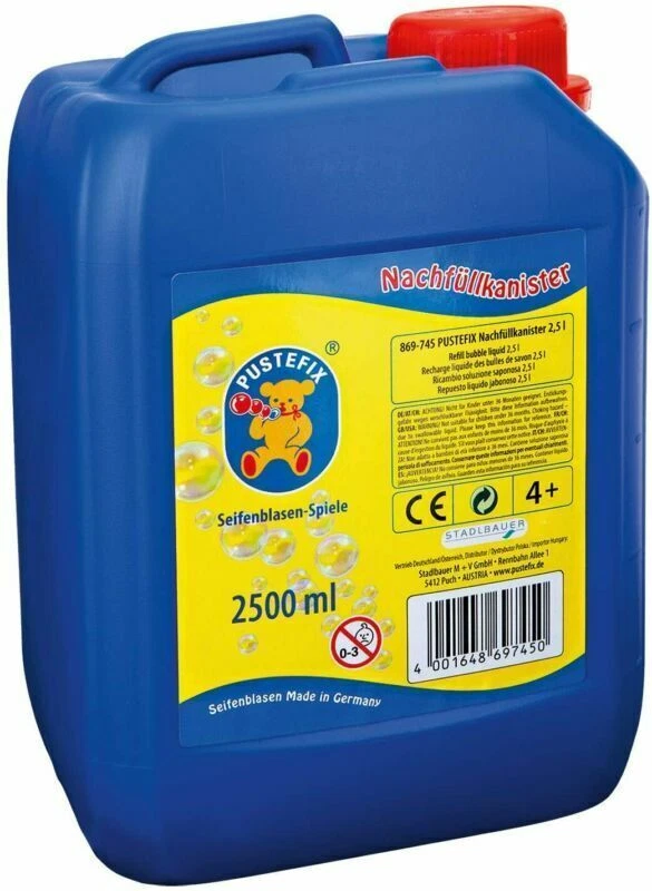 PUSTEFIX Seifenblasen Nachfüllkanister - 2,5 L (869745)