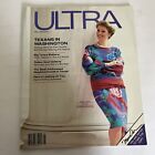 Ultra Magazine August 1983 Texas Fashion Penne Korth May D.C.