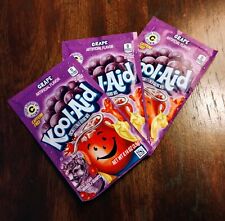 3-PACK Grape Kool Aid Powder Drink Mix Fruit Singles to Go SAME-DAY SHIP
