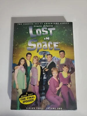 SEALED Lost in Space - Season 3: Vol. 2 (DVD, 2009, 3-Disc Set) Foto 1 de 3