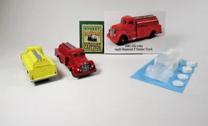 New! SMC-GG-1160 1948 Diamond T Tanker Truck HO-1/87th Scale Clear Resin Kit - Picture 1 of 5