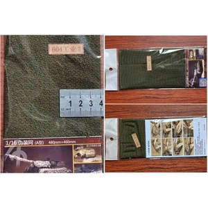 Nylon Camouflage Net A Woodland Green for 1/16 RC Military Tank Sherman Tiger I - Picture 1 of 1