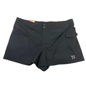 Neu mit Etikett Roxy Tropic Damen-Badeshorts schwarz Board Surf XXL - Bild 1 von 3