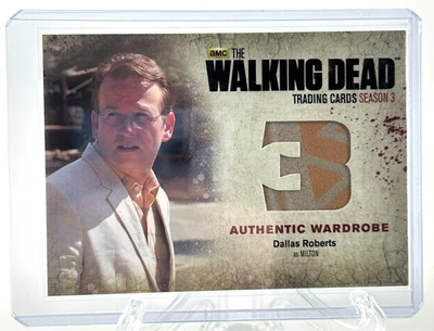 Tarjeta de armario 2014 The Walking Dead temporada 3 Dallas Roberts como Milton M35 Foto 1 de 2