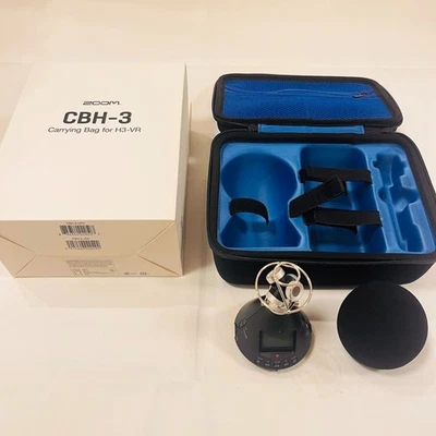 ZOOM H3-VR Virtual Reality Audio Recorder 360 Ambisonic Mic with CBH-3 Carrying - Image 1 of 4