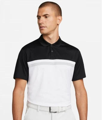 Nike Dri-FIT Victory Color Block Polo DH0845 - 010 Various Sizes