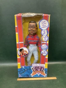 Steve Urkel Family Matters Pull String Talking Doll Toy in Box Hasbro 1991 ~Read - Picture 1 of 11