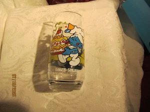 Vaso vintage 1983 Peyo Baker Pitufo Pepis Coleccionistas - Imagen 1 de 6