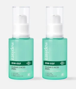 Easydew DW-EGF Clear 5 Acid Peel 30ml x 2pcs Moisturizing K-Beauty - Picture 1 of 3
