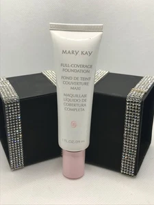 Mary Kay Full Coverage Foundation Beige 300 Normal/Dry-Pink Cap NWOB - Picture 1 of 3