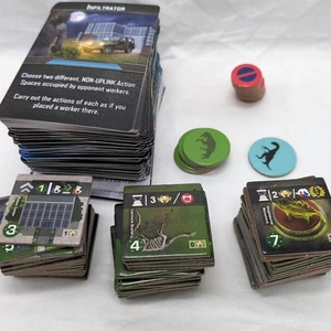 (200+) Cartas y fichas de juego de mesa Dinogenics brocas y piezas - Imagen 1 de 9