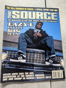 **The Source Magazine **Rare Eazy E Cover** July 1994 Hip Hop Magazine. Coolio - Picture 1 of 11