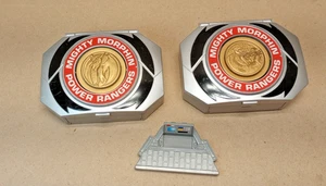 Mighty Morphin Power Rangers Blanco y Rosa Ranger Micro Morphin Juego Lote 1995 - Imagen 1 de 15