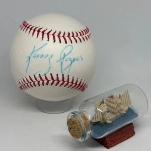 Kenny Rogers firmato Rawlings Official League Baseball JSA COA Rangers Auto A4200 - Foto 1 di 1