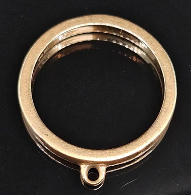 ANILLO COLGANTE JAMES AVERY Oro Amarillo 14K Banda Talla 5 Foto 1 de 4