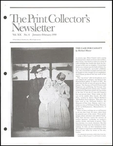 The Print Collector's Newsletter (Volume XX, No. 6, January-February 1990) - Picture 1 of 2