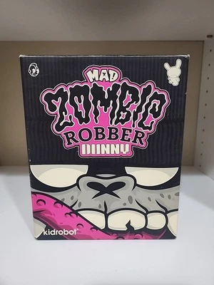 MAD ZOMBIE ROBBER 8" Vinyl Grey LIMITED ED Dunny Figure KIDROBOT - Image 1 of 4