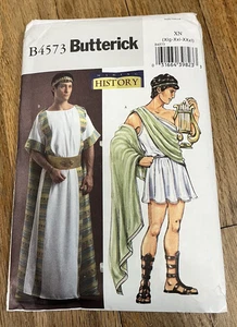 Butterick 4573 Ancient Greek Spartan Costume Toga sewing pattern XL-XXXL UNCUT - Picture 1 of 3