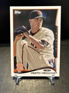 2014 Topps Heath Hembree San Francisco Giants #249 - Imagen 1 de 2