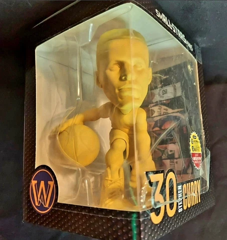 NEW NBALAB SM All-Stars Minis 6" MVP Stephen Curry Limited Edition Yellow NIB Cover