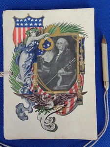 1910 Washington's Birthday 4th Annual Entertainment & Ball ~ Odd Fellows Associate - Foto 1 di 9