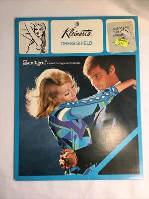 2 escudos para axilas de vestido Kleinert vintage años 70 blanco mediano talla universal Foto 1 de 2