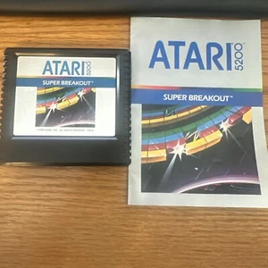 Super Breakout (Atari 5200, 1982) & Bedienungsanleitung GETESTET - Bild 1 von 5