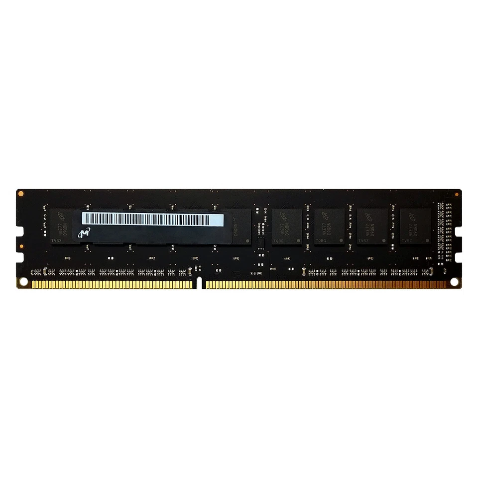 Micron 4GB 1Rx8 PC3-14900E DDR3 1866MHz 1.5V ECC UNBUFFERED UDIMM Memory RAM - Image 1 of 1