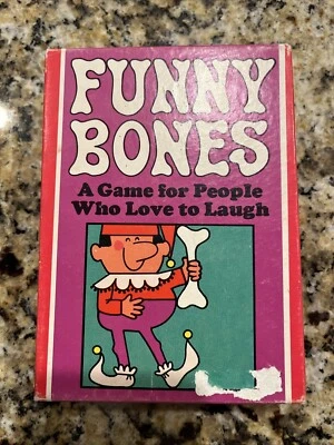 Vintage Funny Bones Card Game Parker Brothers 1968 Complete! Hysterical - Image 1 of 4