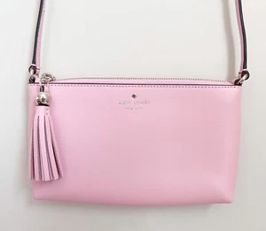Tracolla Kate Spade New York Ivy Street ciambella rosa pelle liscia WKRU4856 - Foto 1 di 10
